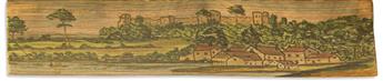 (FORE-EDGE PAINTING.) Herbert, George. The Poetical Works.